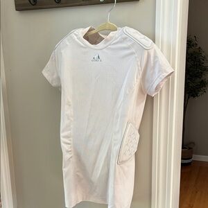 Adidas Kids White Padded Sports Jersey